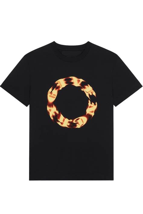 givenchy 4g flame tee|Slim fit t.